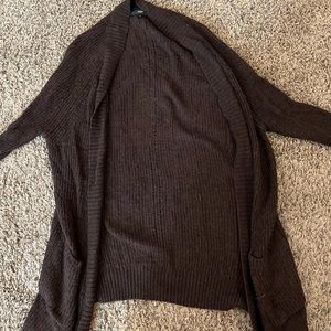 Target Mossimo Dark Brown Long Cardigan